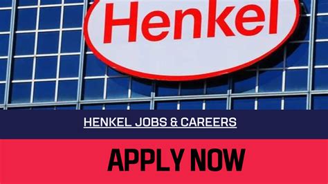 50 out of 5 stars. . Henkel jobs